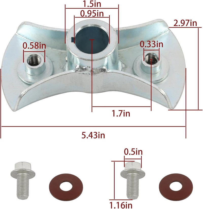 Timunr 72610-VG3-030 Lawn Mower Blade Holder Replacement for Honda HRR216K6 VKAA HRR216K7 PDAA Models - Image 2